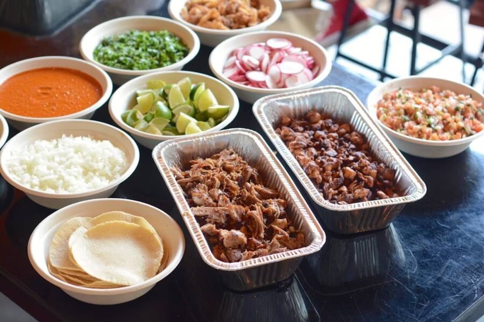 La Rio's buffet-style catering package